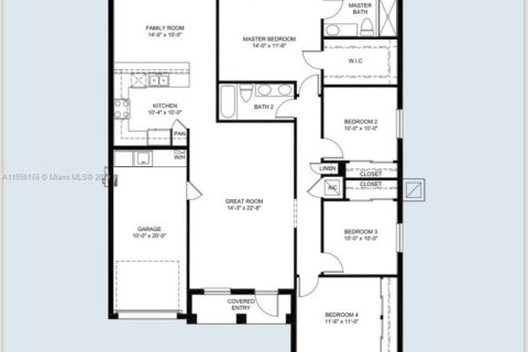 House in Homestead, Florida 4 bedrooms № 1857208 - photo 14