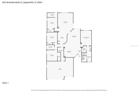 House in Zephyrhills, Florida 4 bedrooms, 208.38 sq.m. № 2233976 - photo 30