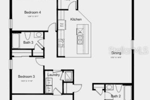 House in Auburndale, Florida 4 bedrooms, 195.65 sq.m. № 1919411 - photo 2