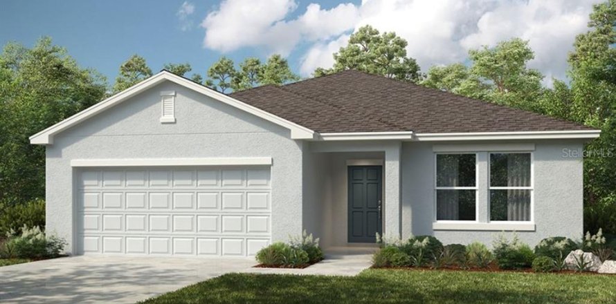 House in Auburndale, Florida 4 bedrooms, 195.65 sq.m. № 1919411