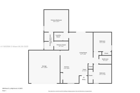 Villa ou maison à vendre à Lehigh Acres, Floride: 3 chambres, 129.41 m2 № 1965278 - photo 21