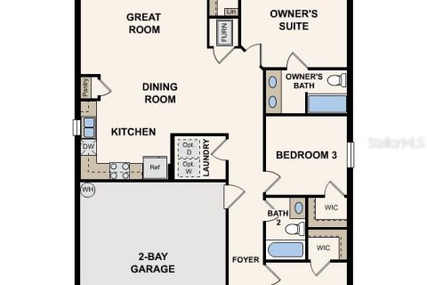 House in Sebring, Florida 3 bedrooms, 117.34 sq.m. № 1404820 - photo 2