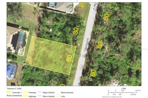 Terreno en Port Charlotte, Florida № 2228619