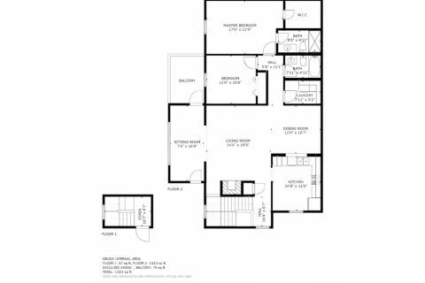 Townhouse in Boca Raton, Florida 2 bedrooms, 122.91 sq.m. № 2392656 - photo 19