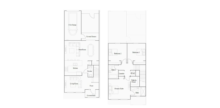 Adosado en HARMONY PARC en Homestead, Florida 3 dormitorios, 136 m2 № 63130