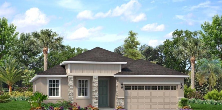 House in Apollo Beach, Florida 3 bedrooms, 182.65 sq.m. № 1823193
