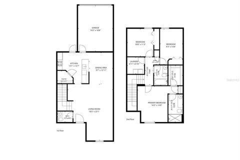 Touwnhouse à vendre à Orlando, Floride: 3 chambres, 179.49 m2 № 2437217 - photo 20