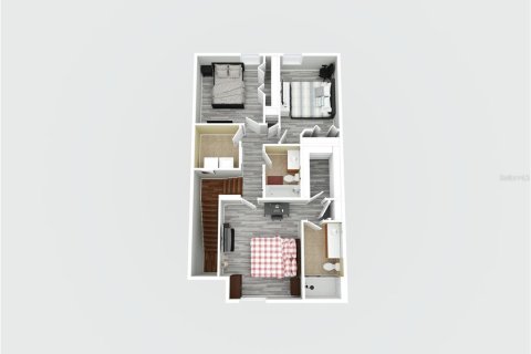 Touwnhouse à vendre à Orlando, Floride: 3 chambres, 179.49 m2 № 2437217 - photo 3