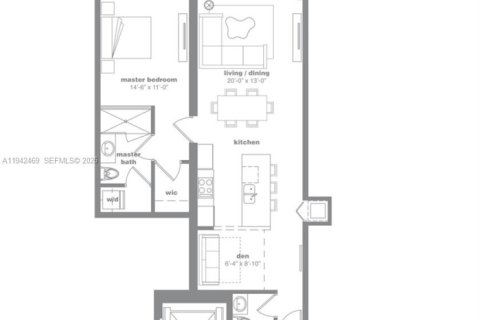 Copropriété à vendre à Miami, Floride: 1 chambre, 79.34 m2 № 2001302 - photo 18