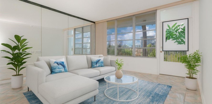 Condominio en Hallandale Beach, Florida, 1 dormitorio № 2035839