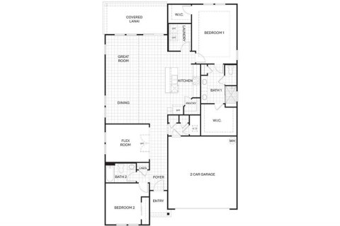 House in Palm Coast, Florida 2 bedrooms, 167.41 sq.m. № 1675115 - photo 2