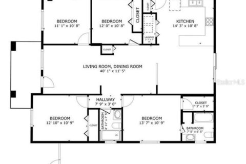 Villa ou maison à louer à Tampa, Floride: 5 chambres, 125.42 m2 № 2232925 - photo 2