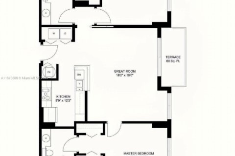 Купить кондоминиум в Авентура, Флорида 2 спальни, 102.1м2, № 1921188 - фото 21