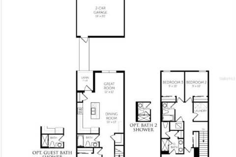 Townhouse in Winter Garden, Florida 3 bedrooms, 159.33 sq.m. № 1856443 - photo 25