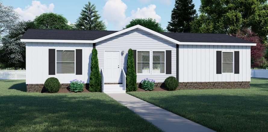 House in De Funiak Springs, Florida 3 bedrooms, 117.43 sq.m. № 559010