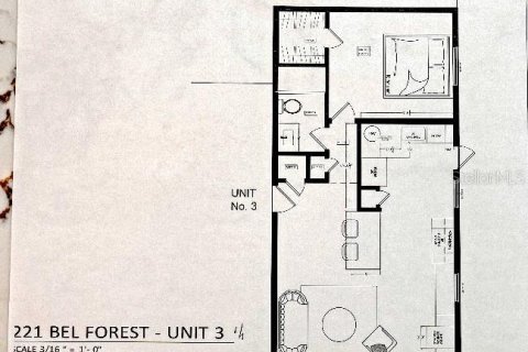 Appartement à louer à Belleair Bluffs, Floride: 1 chambre, 68.28 m2 № 2411710 - photo 3