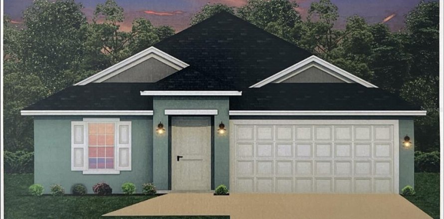 House in Ocala, Florida 3 bedrooms, 140.38 sq.m. № 1717494