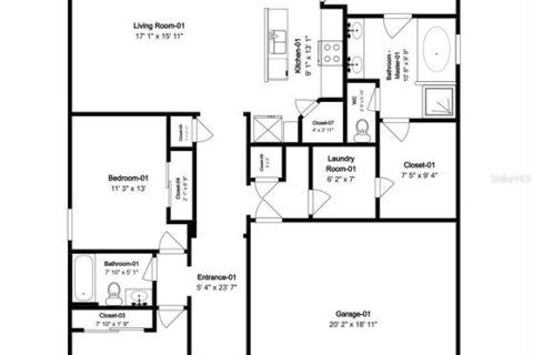 Casa en venta en Riverview, Florida, 3 dormitorios, 163.14 m2 № 1844518 - foto 27