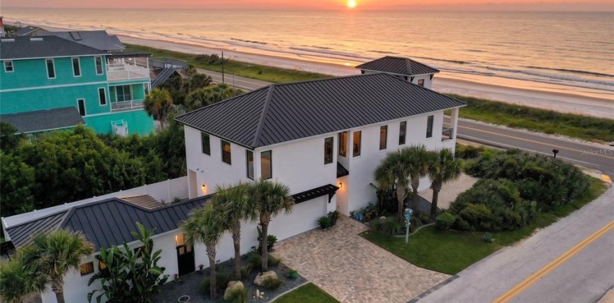 House in Flagler Beach, Florida 4 bedrooms, 323.76 sq.m. № 2221461