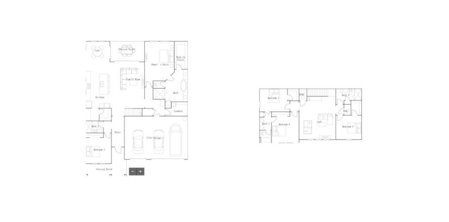 Дом в Connerton - Primrose Executives в Ленд-о-Лейкс, Флорида 5 комнат, 337м2 № 525556