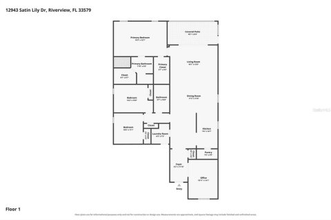 House in Riverview, Florida 3 bedrooms, 187.38 sq.m. № 2314469 - photo 2