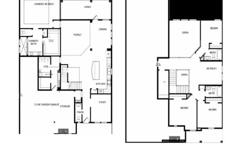 Villa ou maison à Oak Grove at Silverleaf 60’ à Saint Augustine, Floride 4 chambres, 274 m2 № 442011