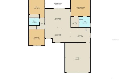Casa en venta en Inverness, Florida, 3 dormitorios, 126.25 m2 № 2105483 - foto 7
