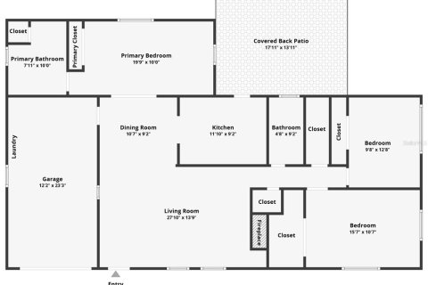 Villa ou maison à vendre à Largo, Floride: 3 chambres, 112.23 m2 № 2418896 - photo 28