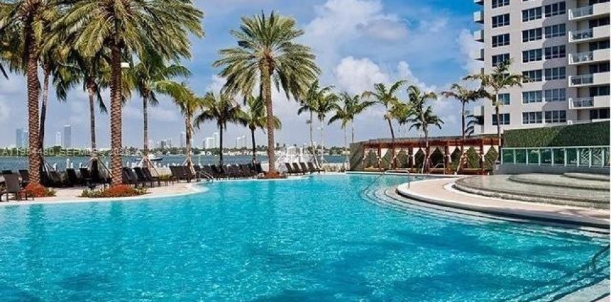 Кондоминиум с 1 спальней в Майами-Бич, Флорида № 2009764