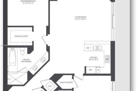 Купить кондоминиум в Майами, Флорида 2 спальни, 117.52м2, № 2028149 - фото 26