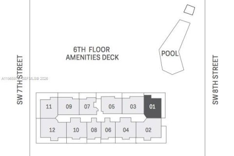 Купить кондоминиум в Майами, Флорида 2 спальни, 117.52м2, № 2028149 - фото 28