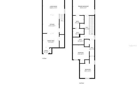 Adosado en alquiler en Bradenton, Florida, 3 dormitorios, 132.94 m2 № 2144247 - foto 23