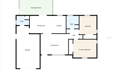 House in Largo, Florida 2 bedrooms, 90.21 sq.m. № 1792250 - photo 24