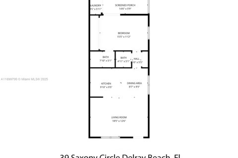 Condominio en venta en Delray Beach, Florida, 1 dormitorio, 66.89 m2 № 1950756 - foto 28