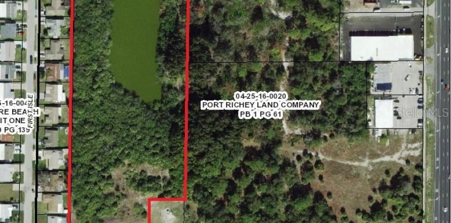 Terrain à Hudson, Floride № 1908559