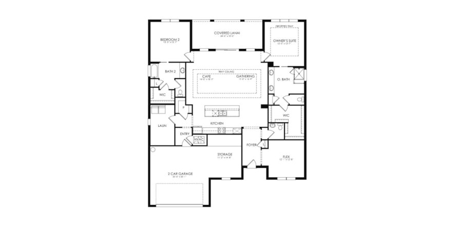 House in DEL WEBB NAPLES in Immokalee, Florida 2 bedrooms, 210 sq.m. № 56947