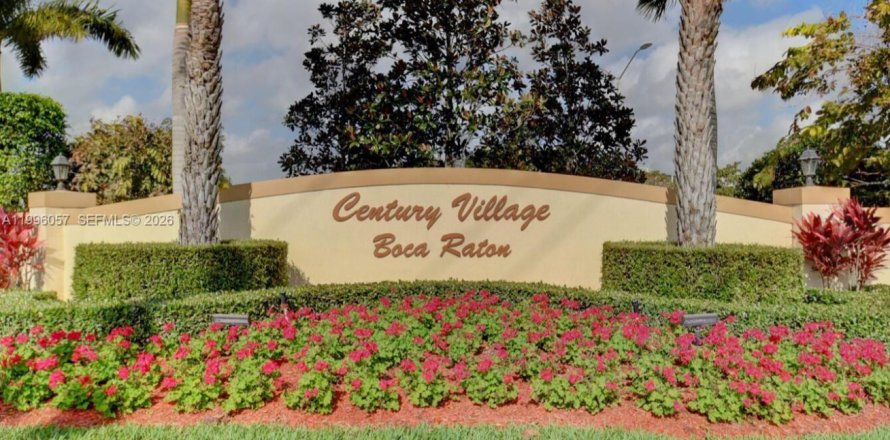 Кондоминиум с 1 спальней в Бока-Ратон, Флорида № 2064499