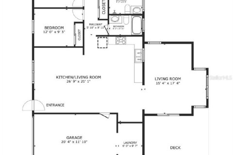 Casa en venta en Hernando Beach, Florida, 3 dormitorios, 129.32 m2 № 1911587 - foto 3