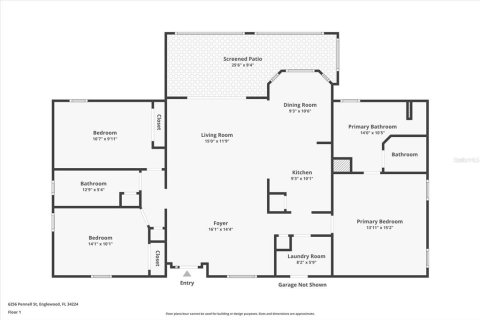 Casa en venta en Englewood, Florida, 3 dormitorios, 140.84 m2 № 1733706 - foto 29