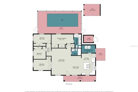 Villa ou maison à vendre à Tampa, Floride: 4 chambres, 151.62 m2 № 2389377 - photo 24
