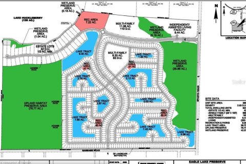 Terreno en venta en Sebring, Florida № 1439050 - foto 1