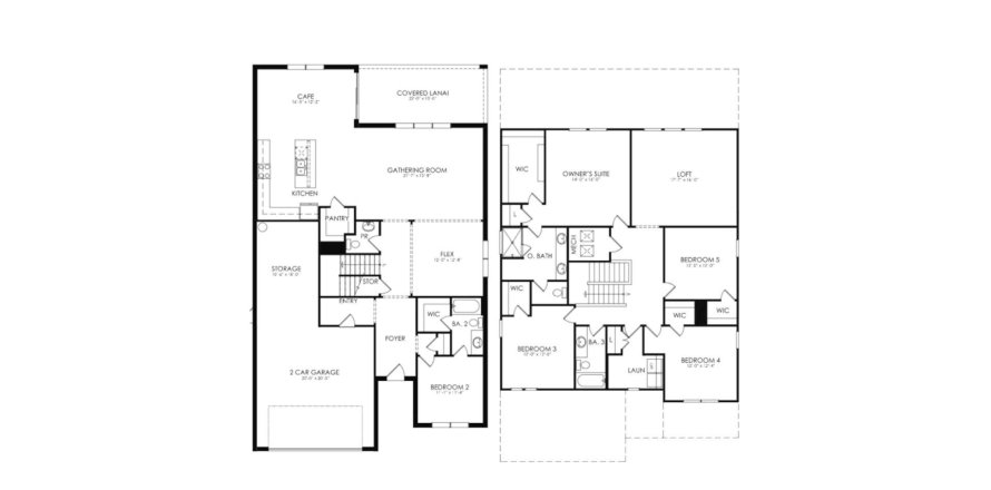 Villa ou maison à MAGNOLIA RANCH à Bradenton, Floride 5 chambres, 317 m2 № 55750