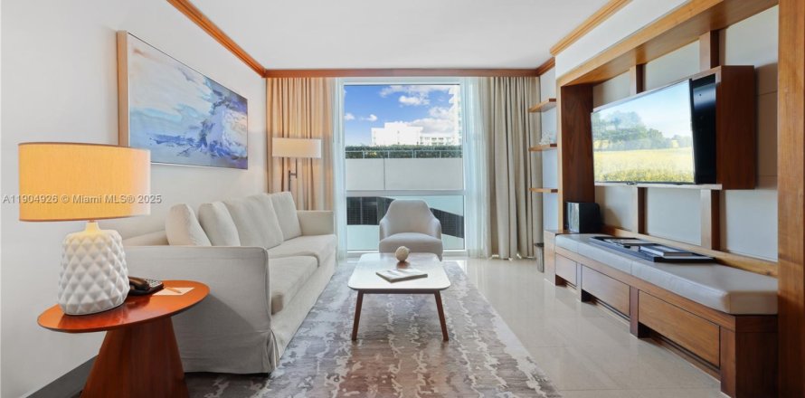 Кондоминиум с 1 спальней в Майами-Бич, Флорида № 1956554