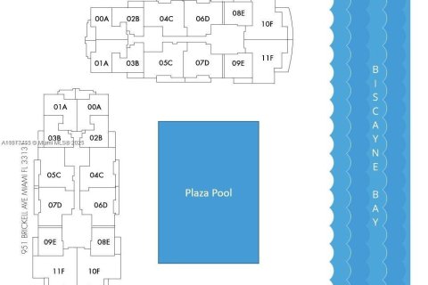 Condominio en alquiler en Miami, Florida, 2 dormitorios, 119.75 m2 № 1925669 - foto 4