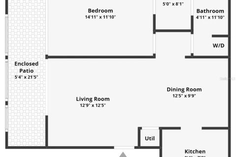Condo in Winter Springs, Florida, 1 bedroom № 2229640 - photo 12