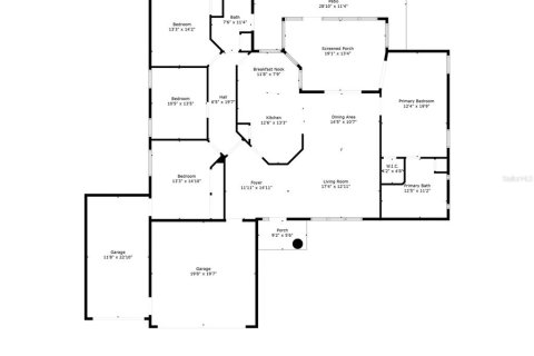 House in Homosassa, Florida 4 bedrooms, 174.66 sq.m. № 1716633 - photo 20
