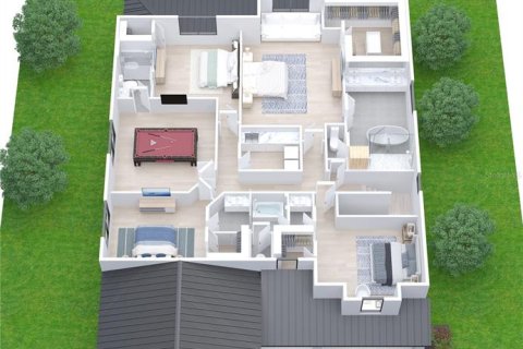 Купить виллу или дом в Тампа, Флорида 3 комнаты, 385.73м2, № 1899764 - фото 3