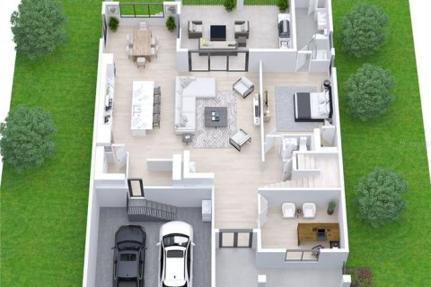 Купить виллу или дом в Тампа, Флорида 3 комнаты, 385.73м2, № 1899764 - фото 2