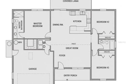 Villa ou maison à vendre à Citrus Springs, Floride: 3 chambres, 116.03 m2 № 2400910 - photo 3