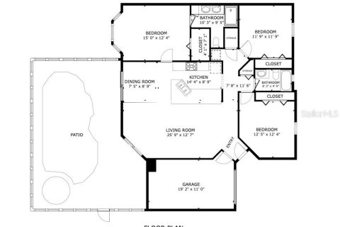 Touwnhouse à vendre à Davenport, Floride: 3 chambres, 127.55 m2 № 2167677 - photo 2